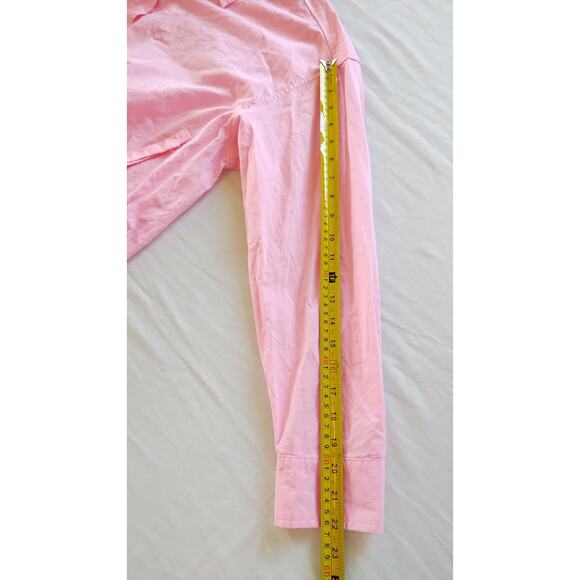Universal Threads 100% Cotton Pink Shirt Dress Caftan With Pocket Size Large New - Picture 16 of 16